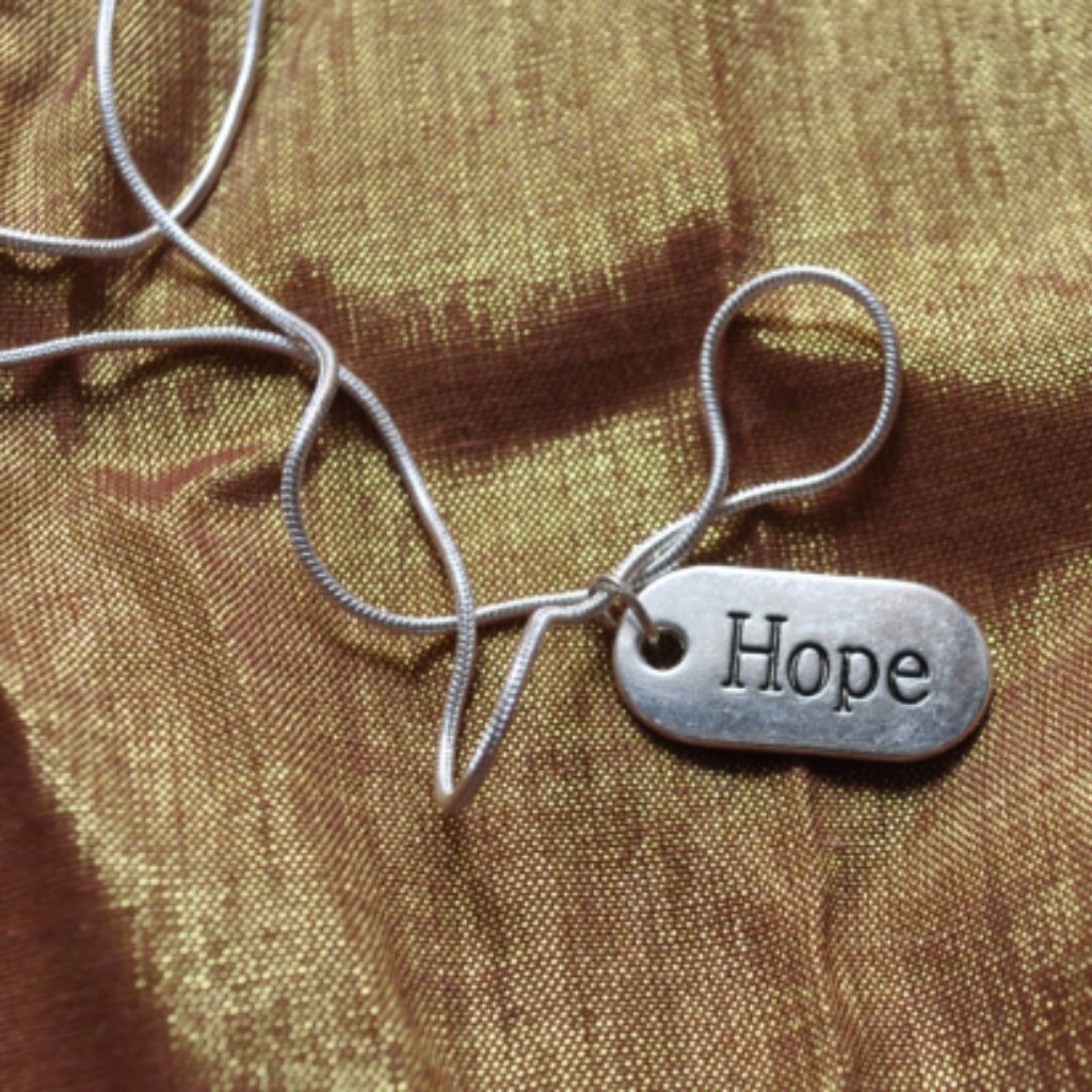 Hope Pendant With 925 Silver Necklace (2085)